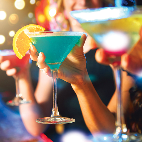 new years drinking