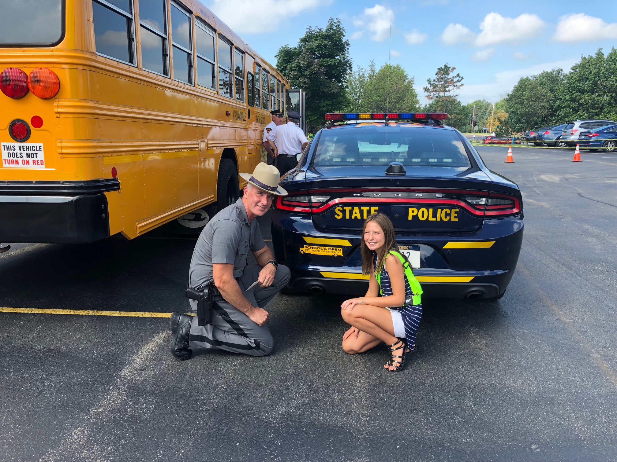 school's open drive carefully