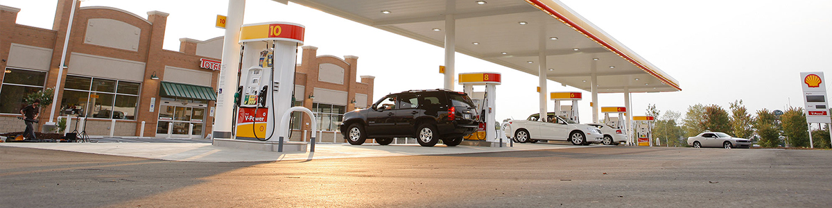Shell gas station