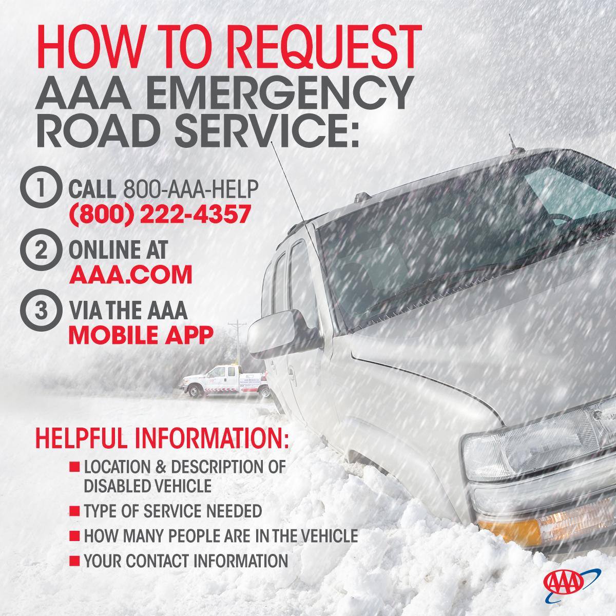 how to request roadside assistance
