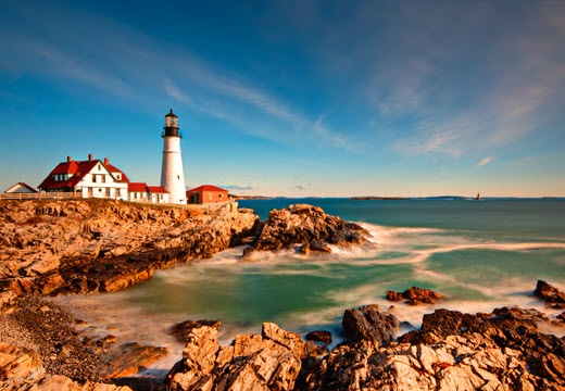 lighthouse in Maine