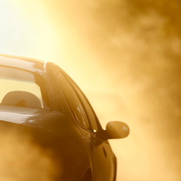 Temperatures inside of a car, even on a moderately sunny day, can rise 20 degrees in just 10 minutes.