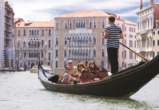 gondola ride in Venice
