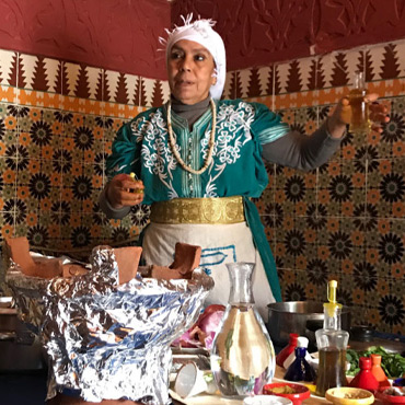 woman in Morocco