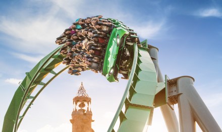 Hulk roller coaster