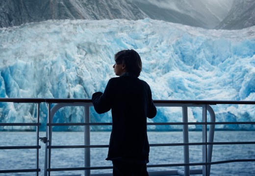 view of glacier