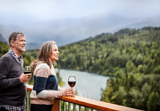couple on balcony