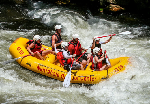 white water rafting