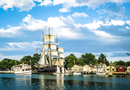 ship in Mystic Connecticut