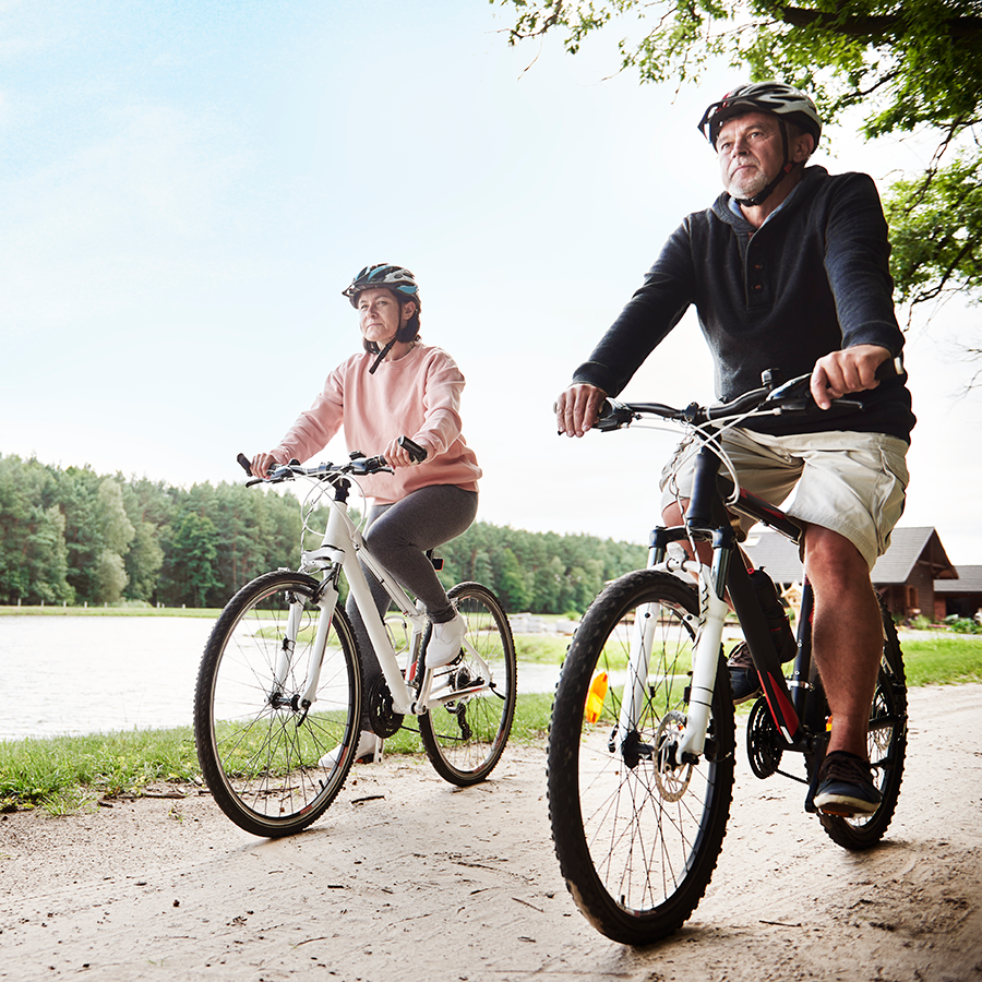 Bike riders