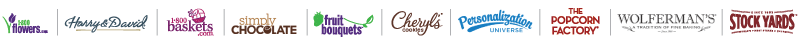 10 LOGOS FROM 1-800 FLOWERS WEBSITE