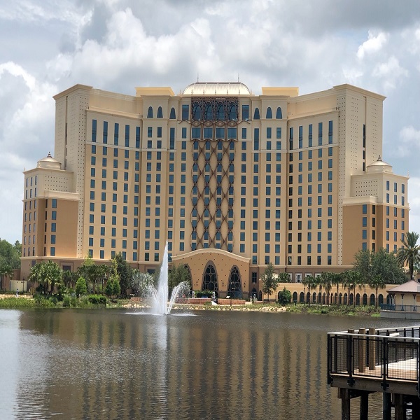 Gran Destino Tower at Disney's Coronado Springs opened July 9, 2019.
