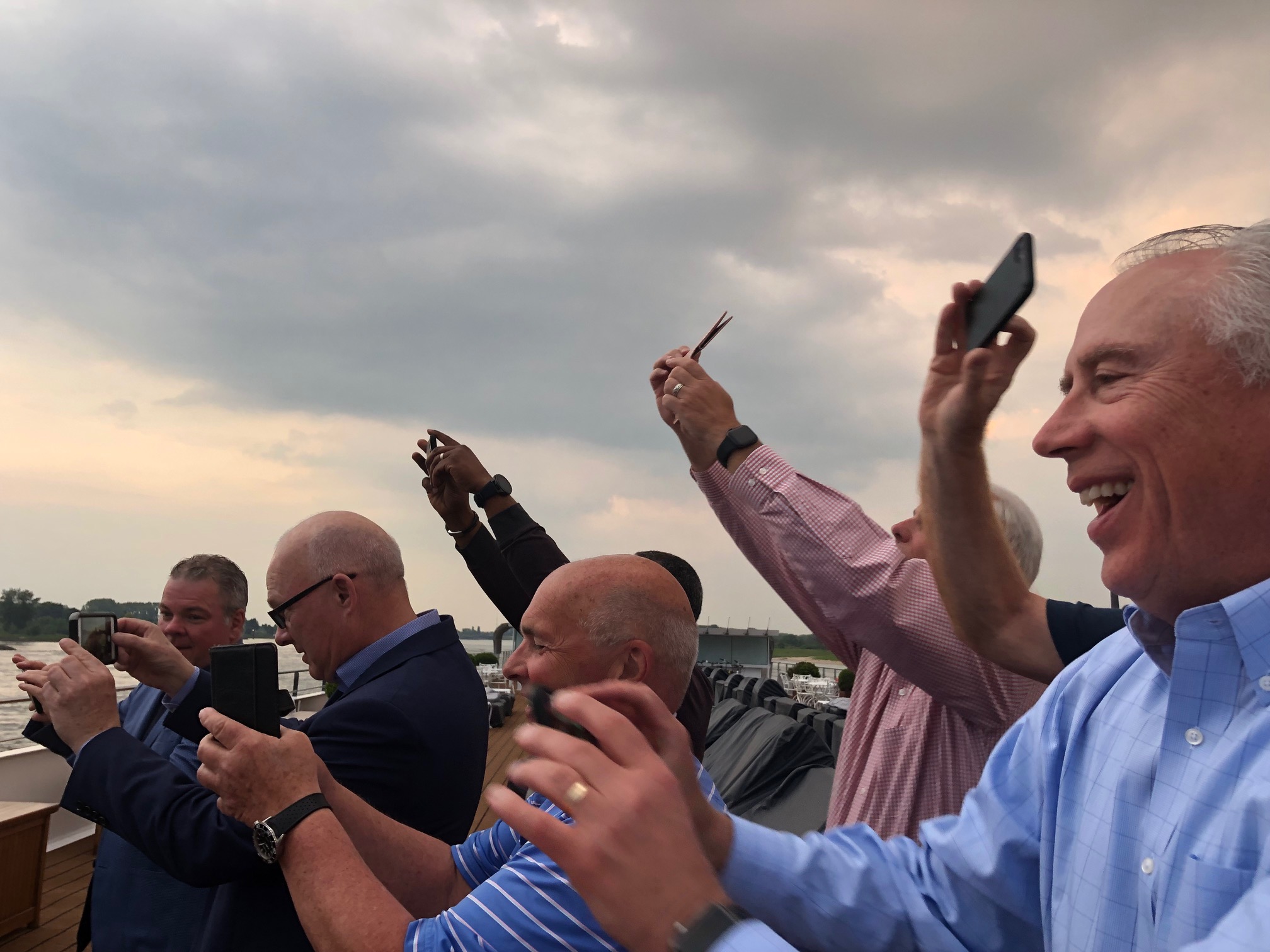 taking photos