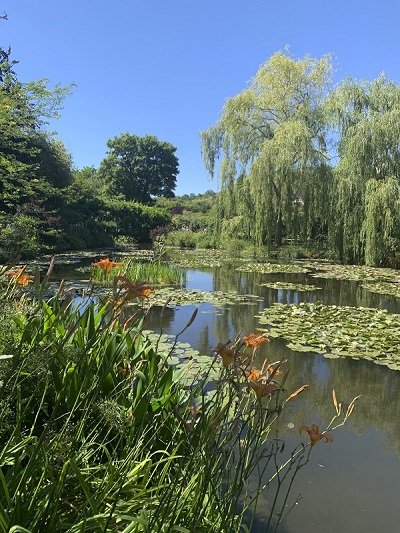 Monet's gardens in Giverny, France are picture perfect.