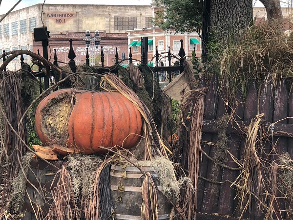 Universal Orlando Resort starts decorating for Halloween in August.