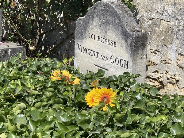 Excursions to places like Van Gogh's grave are all-inclusive on this trip.