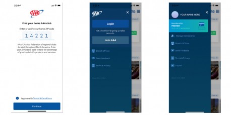 Mobile App Login Process