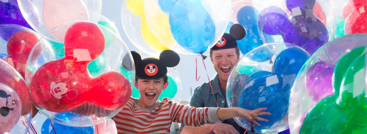 Mickey Mouse balloons