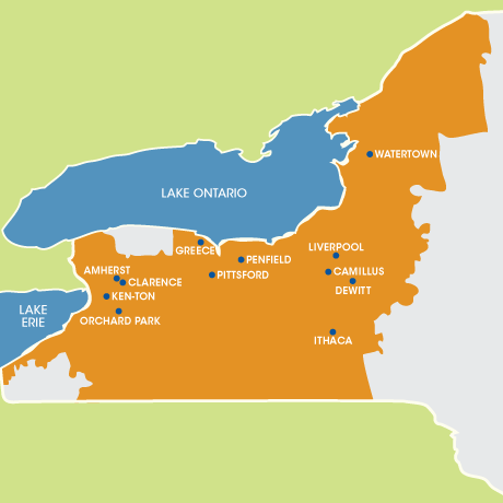 Branch locations
