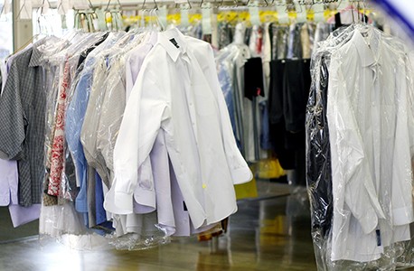 dry cleaning shirts