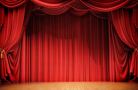 Stage curtains