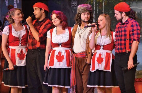Canadian dinner performers