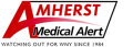 Amherst Medical Alert logo with "watching out for WNY since 1984" tagline