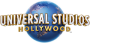 Universal Studios Hollywood logo featuring the globe